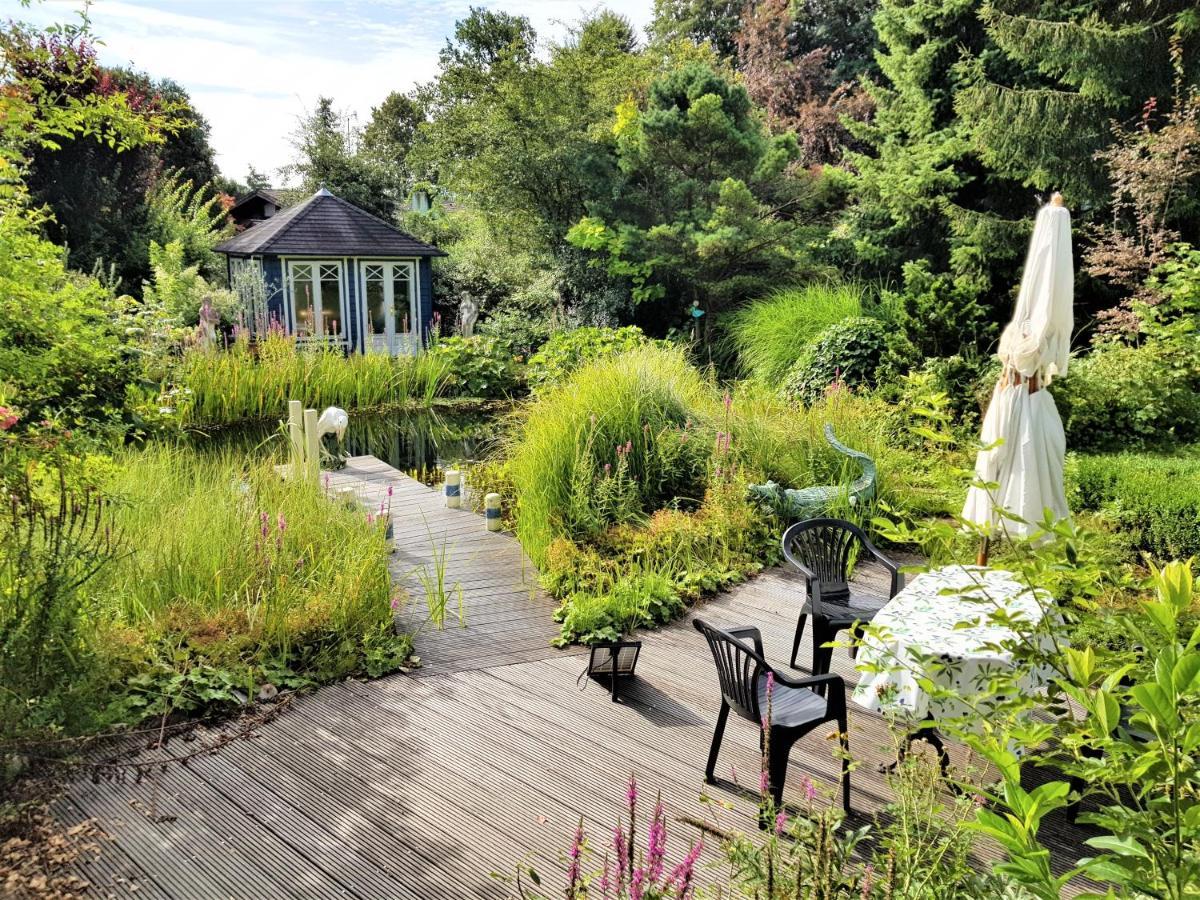 Ferienwohnung Im Gartenparadies Eurasburg Exterior foto